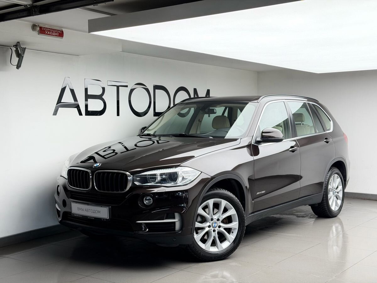 BMW X5 III поколение (F15) 3.0 AT 4WD (306 л.с.) Prestige Коричневый 2015 с пробегом 192 711 км