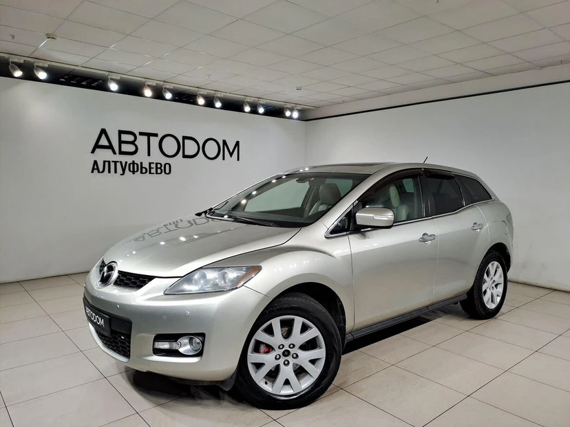 Mazda CX-7 I поколение 2.3 AT 4WD (238 л.с.) Sport Золотой 2007 с пробегом 267 780 км