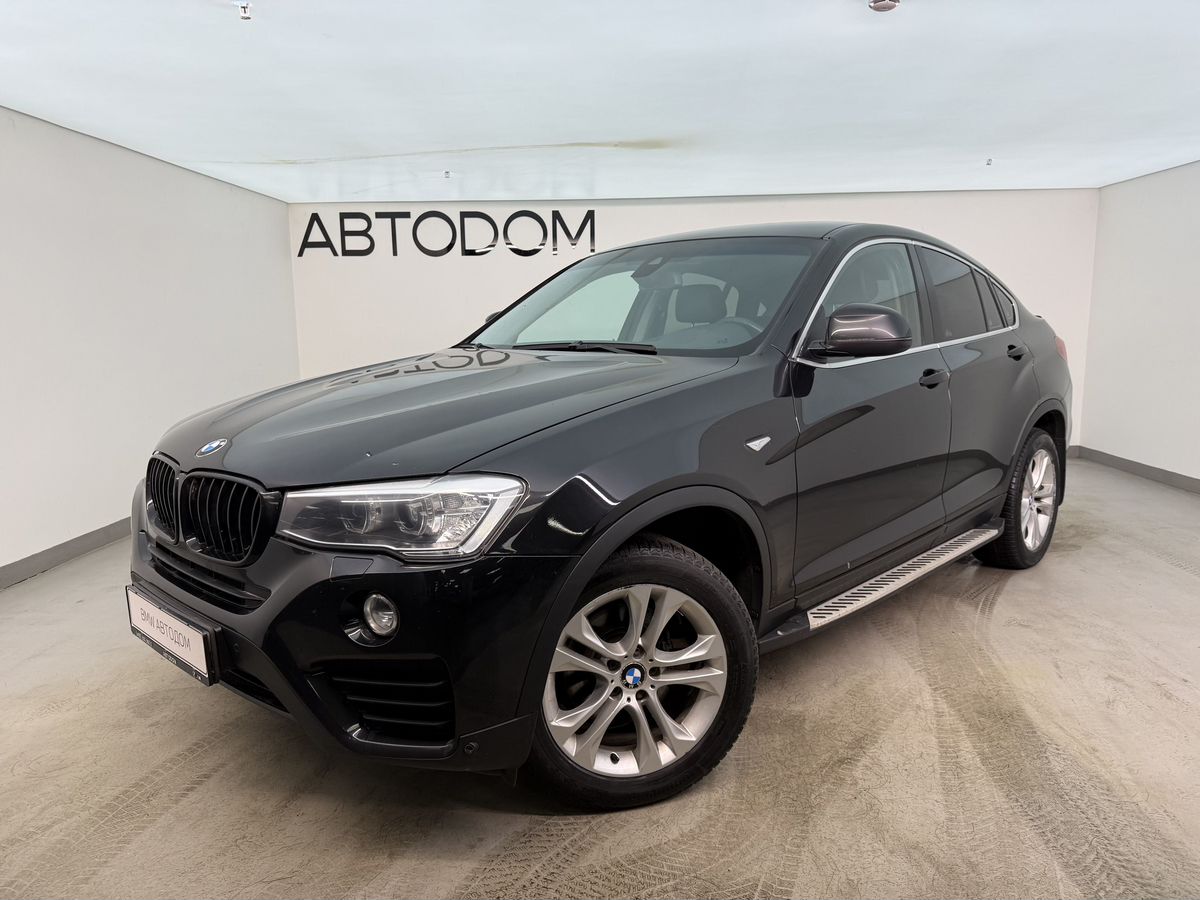 Автомобиль BMW X4 I поколение (F26) 3.0d AT 4WD (249 л.с.) Exclusive Локальная сборка Белый 2015 с пробегом 155 863 км