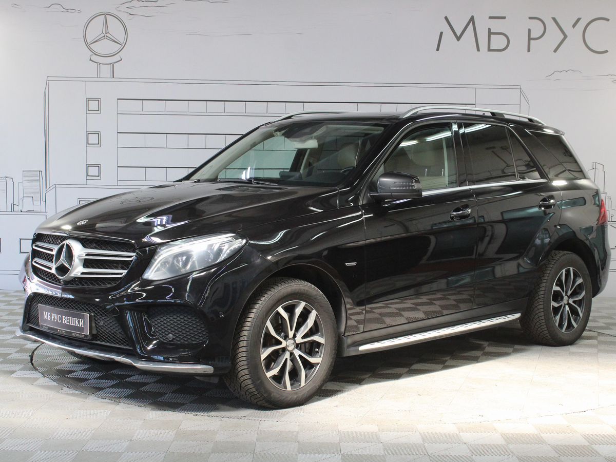 Mercedes-Benz GLE I поколение (W166) 350 3.0d AT 4Matic (249 л.с.) Особая серия Чёрный 2018 с пробегом 132 148 км
