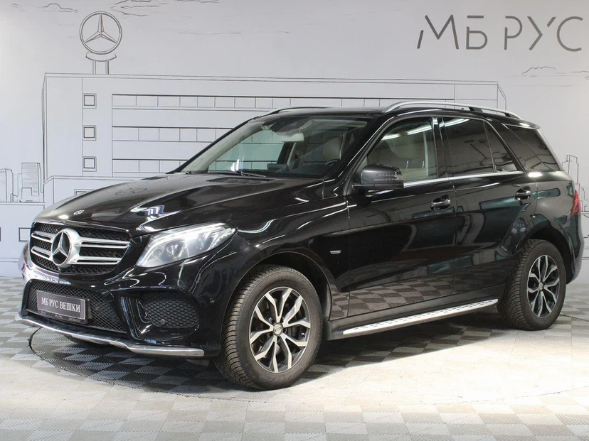 Mercedes-Benz GLE I поколение (W166) 350 3.0d AT 4Matic (249 л.с.) Особая серия Чёрный 2018 с пробегом 132 148 км