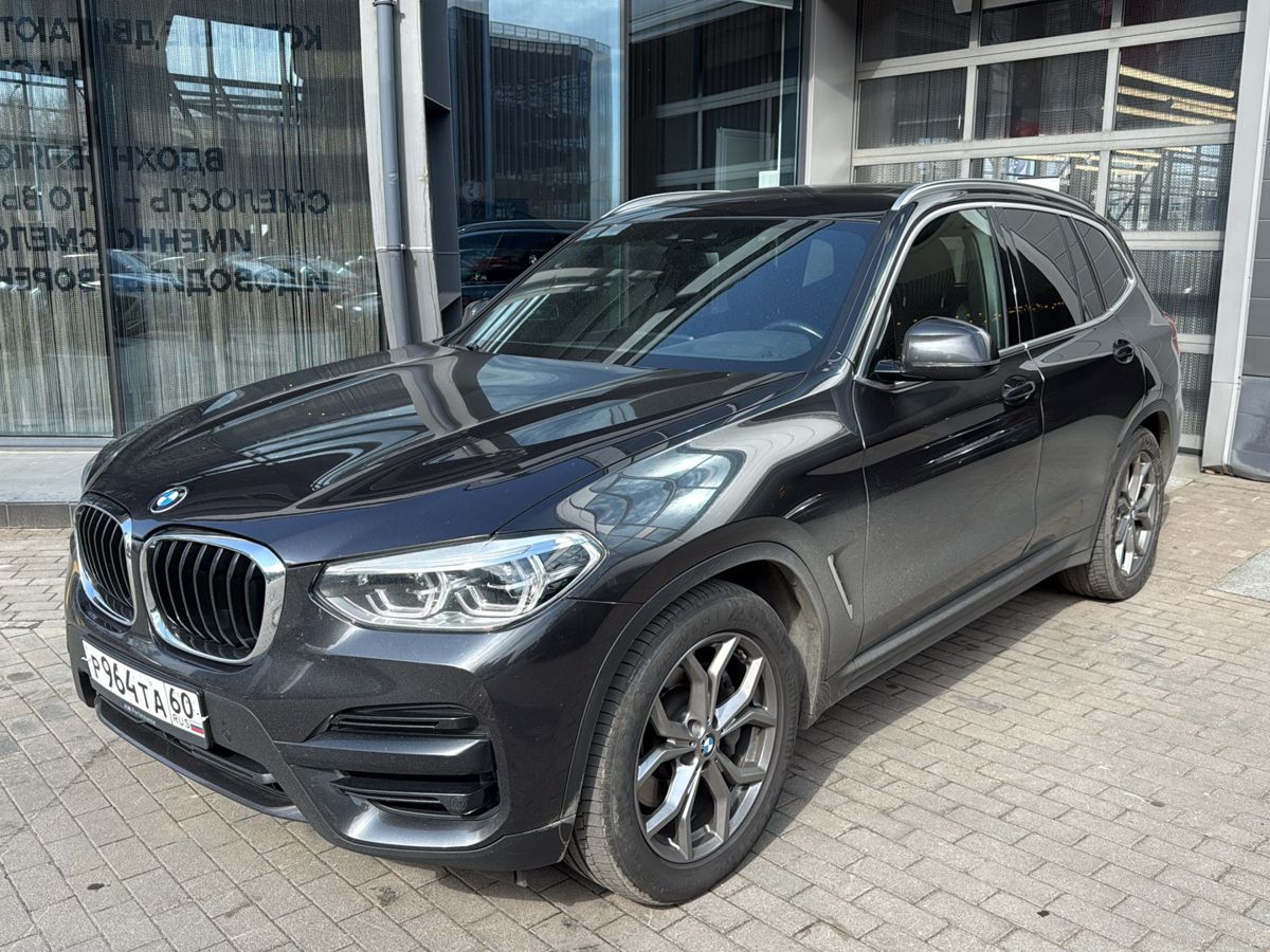 Автомобиль BMW X3 III поколение (G01) 3.0d AT 4WD (265 л.с.) Base Серый 2020 с пробегом 120 826 км