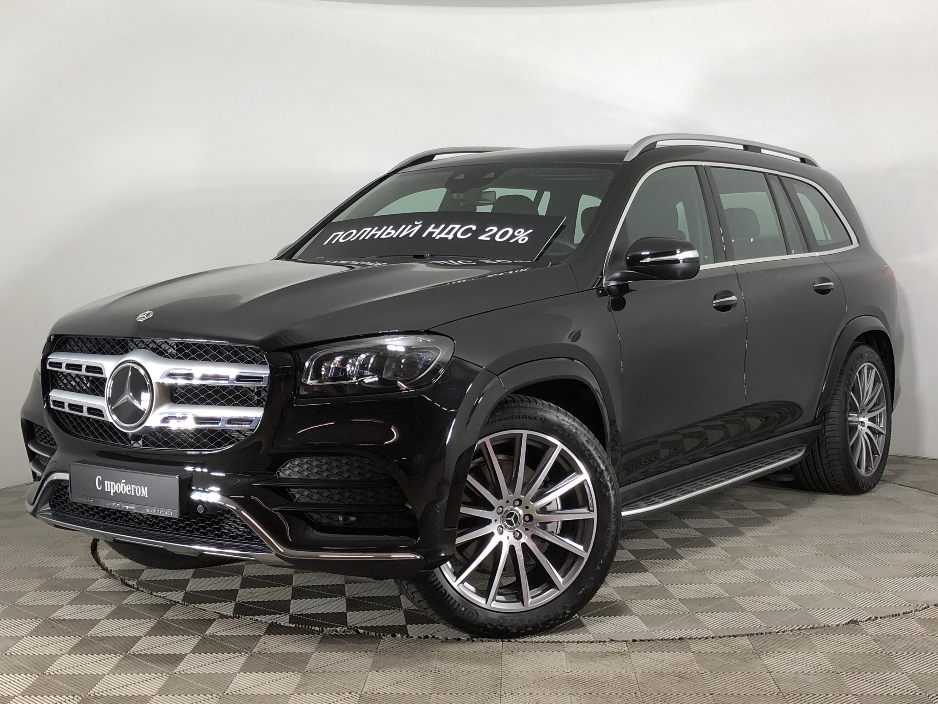 Автомобиль Mercedes-Benz GLS II поколение (X167) 400 2.9d AT 4WD (330 л.с.) Luxury Черный 2021 с пробегом 1110 км