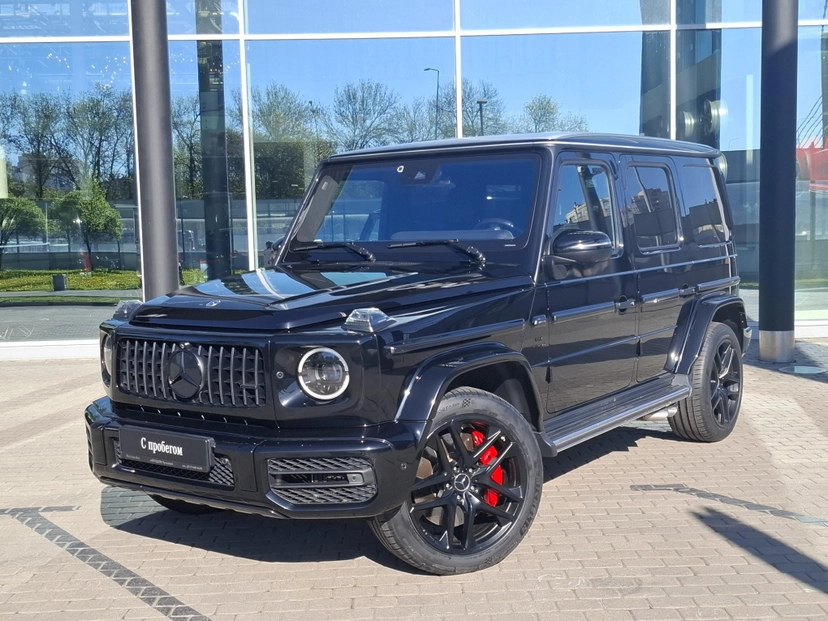 Автомобиль Mercedes-Benz G-Класс AMG II поколение (W463) 63 AMG 4.0 AT 4Matic (585 л.с.) AMG Чёрный 2020 с пробегом 50 276 км