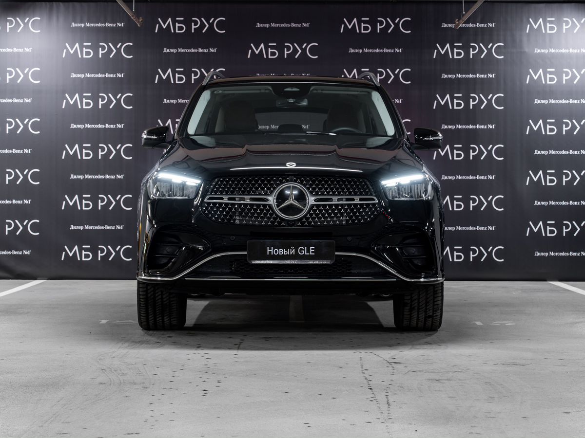 Автомобиль Mercedes-Benz GLE II (V167) [рестайлинг] 2.0 AT 4Matic (258 л.с.) Base Чёрный 2025 с пробегом 20 км