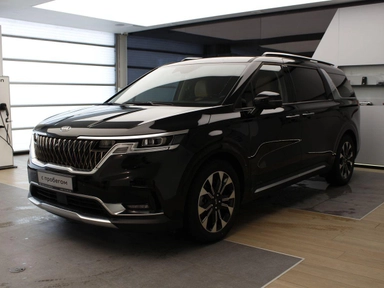 Автомобиль Kia Carnival IV поколение 2.2d AT (202 л.с.) Base Черный 2021 с пробегом 21087 км