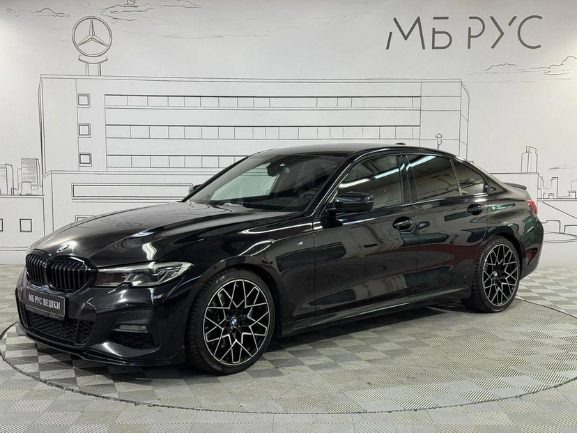 Автомобиль BMW 3 серии VII поколение (G20/G21/G28) 320 2.0d AT (190 л.с.) M Sport Чёрный 2019 с пробегом 185 000 км