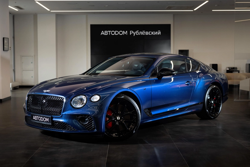 Автомобиль Bentley Continental GT III поколение 4.0 AMT 4WD (550 л.с.) S Синий 2024