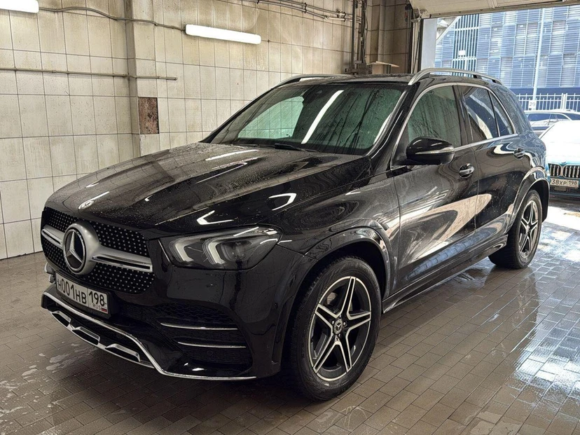 Автомобиль Mercedes-Benz GLE II поколение (V167) 300 2.0d AT 4Matic (245 л.с.) Sport Plus Чёрный 2021 с пробегом 100 907 км
