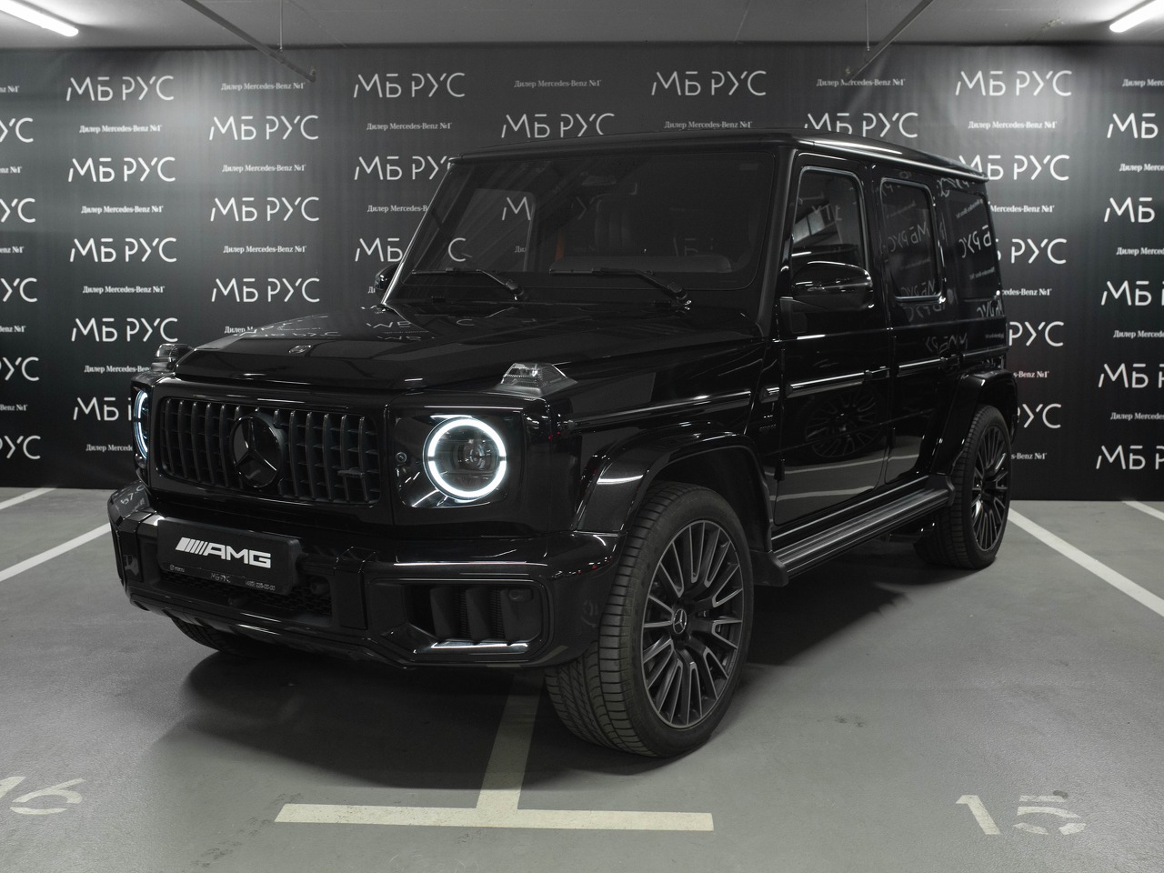 Автомобиль Mercedes-Benz G-Класс AMG II (W463) [рестайлинг] G 63 4.0 AT 4Matic (585 л.с.) AMG G 63 Чёрный 2026 