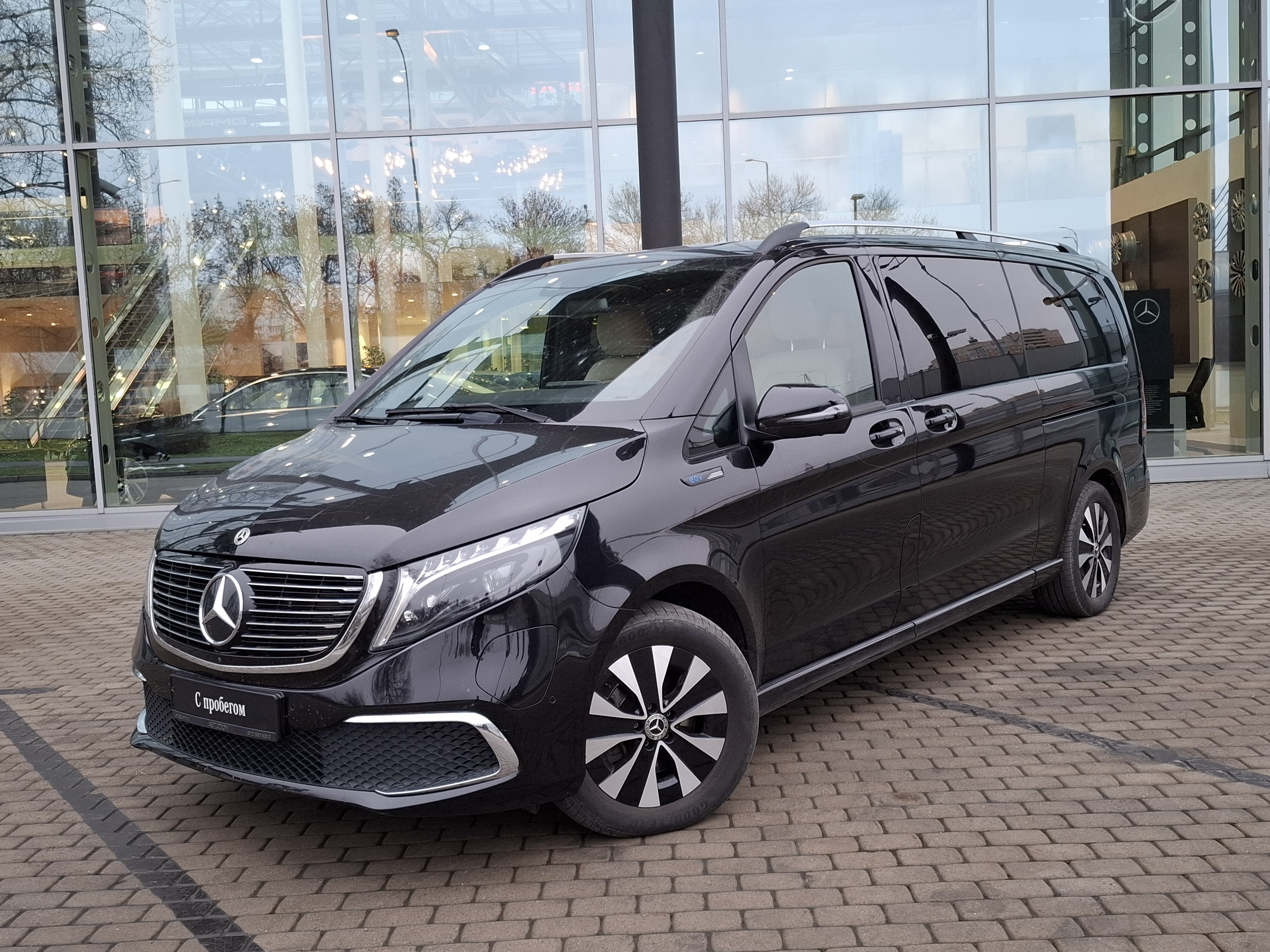 Автомобиль Mercedes-Benz EQV I поколение 300 Electro AT (150 кВт) Base Чёрный 2022 с пробегом 25 850 км