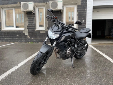 Мотоцикл Yamaha MT-07 I поколение MT-07A Base Черный 2018 с пробегом 25621 км