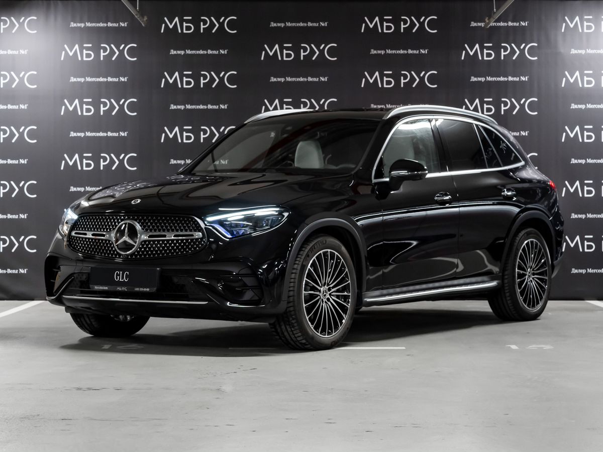 Автомобиль Mercedes-Benz GLC II поколение (X254) 2.0 AT 4Matic (258 л.с.) Base Чёрный 2025 с пробегом 15 км