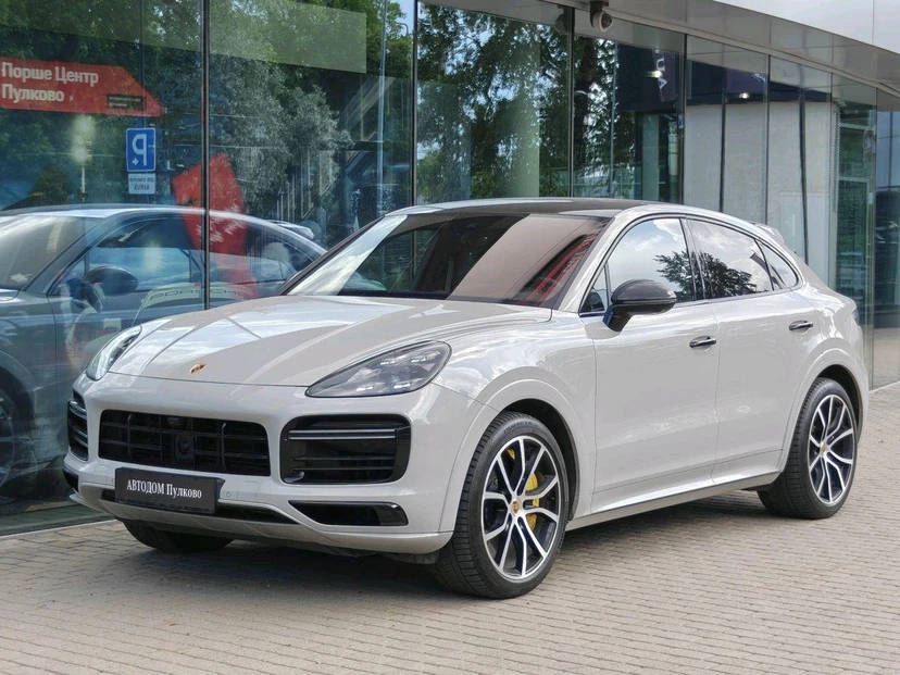 Porsche Cayenne III поколение Turbo 4.0 AT 4WD (550 л.с.) Turbo Coupe Серый 2019 с пробегом 92 279 км