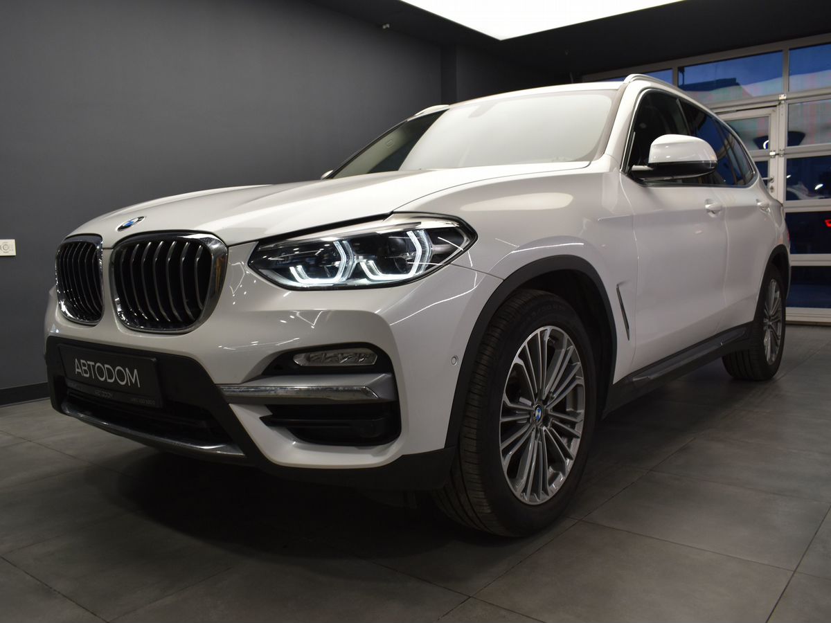 BMW X3 III поколение (G01) 2.0 AT 4WD (184 л.с.) Luxury Белый 2018 с пробегом 90 046 км
