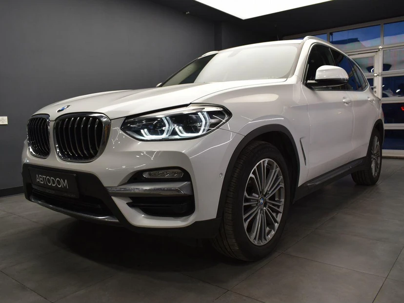 BMW X3 III поколение (G01) 2.0 AT 4WD (184 л.с.) Luxury Белый 2018 с пробегом 90 046 км