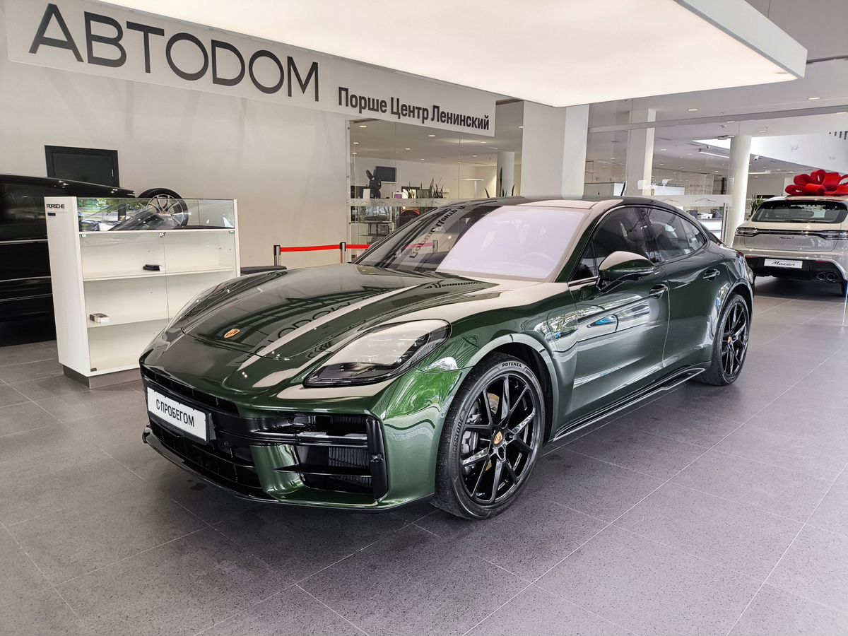 Porsche Panamera III поколение 4 2.9 AMT 4WD (353 л.с.) 4 Зелёный 2025 с пробегом 9 068 км