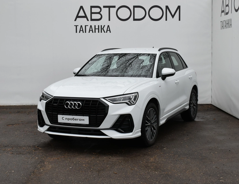 Автомобиль Audi Q3 II поколение (F3) 2.0 AMT 4WD (180 л.с.) Sport Белый 2020 с пробегом 42 987 км