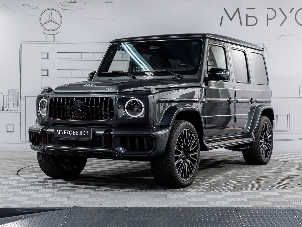 Автомобиль Mercedes-Benz G-Класс AMG II (W463) [рестайлинг] G 63 4.0 AT 4Matic (585 л.с.) AMG G 63 Серый 2025 