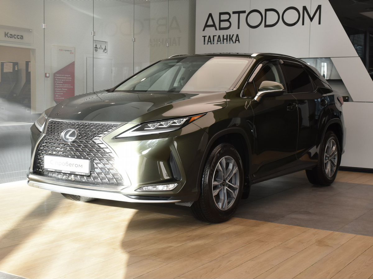 Lexus RX IV [рестайлинг] 2.0 AT 4WD (238 л.с.) Executive Зелёный 2021 с пробегом 48 172 км