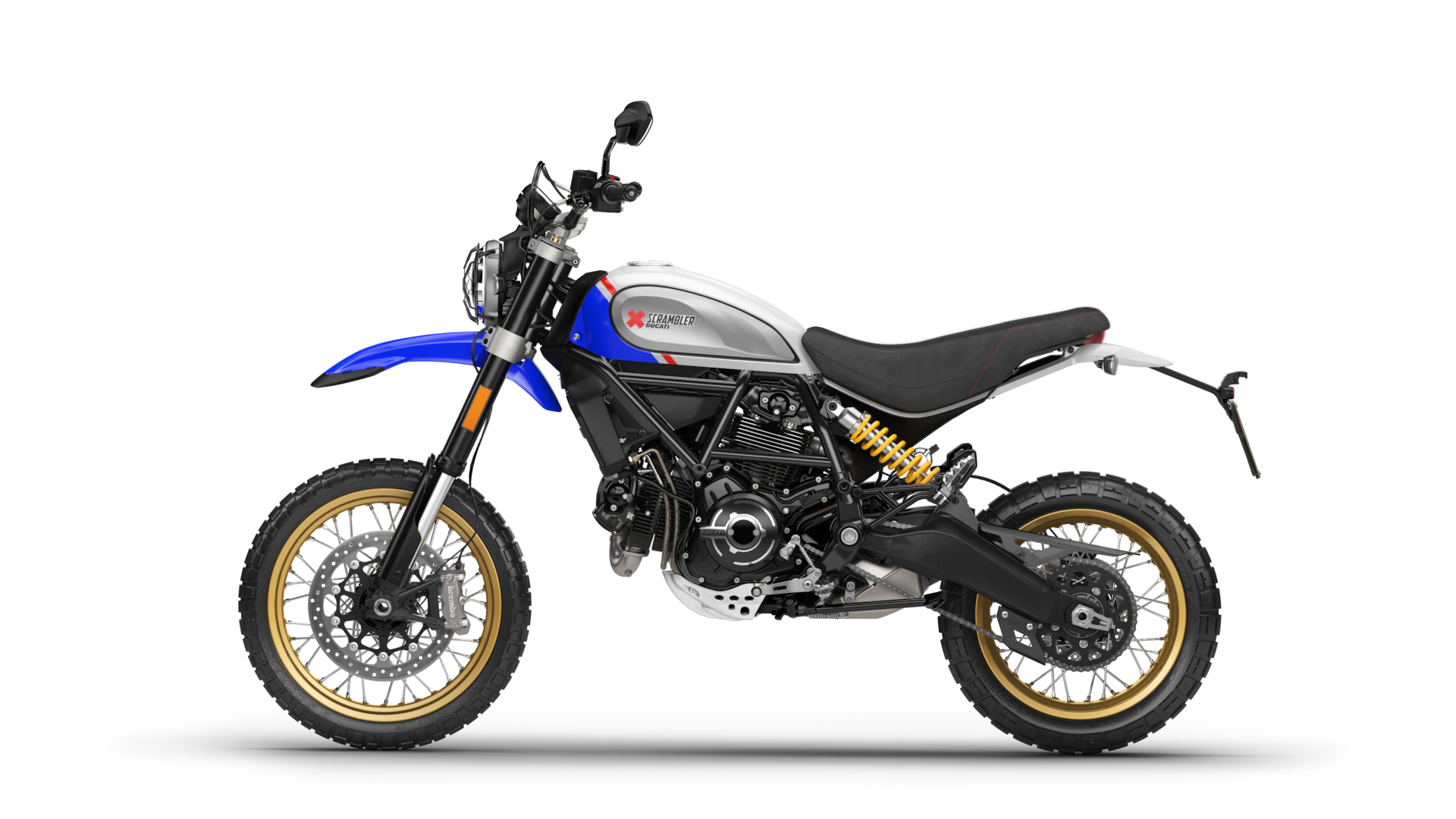Мотоцикл Ducati Scrambler 800 Desert Sled I поколение Scrambler 800 Desert Sled Base Комбинированный 2022 