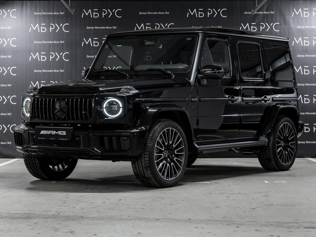 Автомобиль Mercedes-Benz G-Класс AMG II (W463) [рестайлинг] G 63 4.0 AT 4Matic (585 л.с.) AMG G 63 Чёрный 2025 