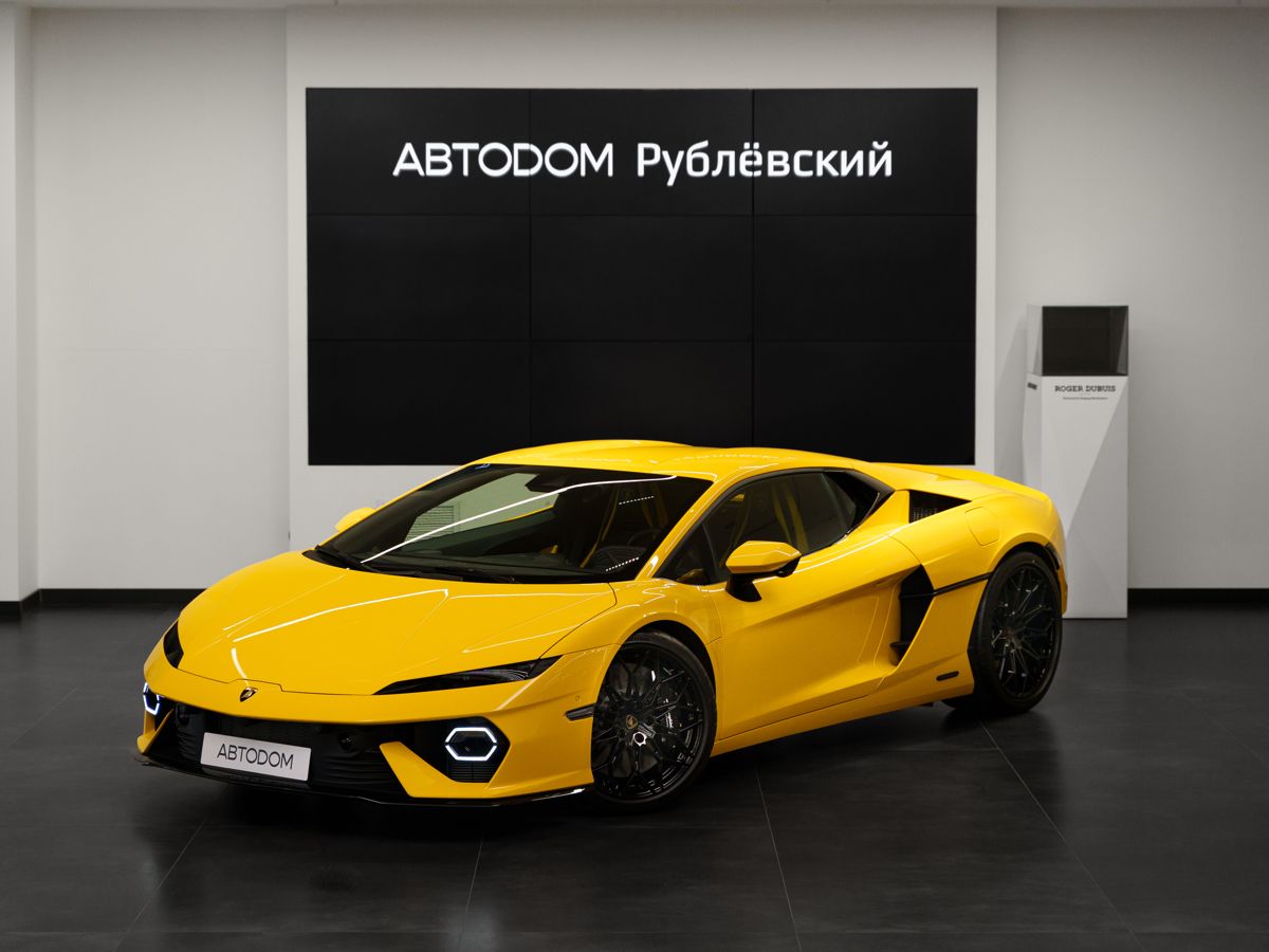 Lamborghini Temerario I поколение 4.0hyb AMT 4WD (920 л.с.) Base Жёлтый 2025 с пробегом 30 км