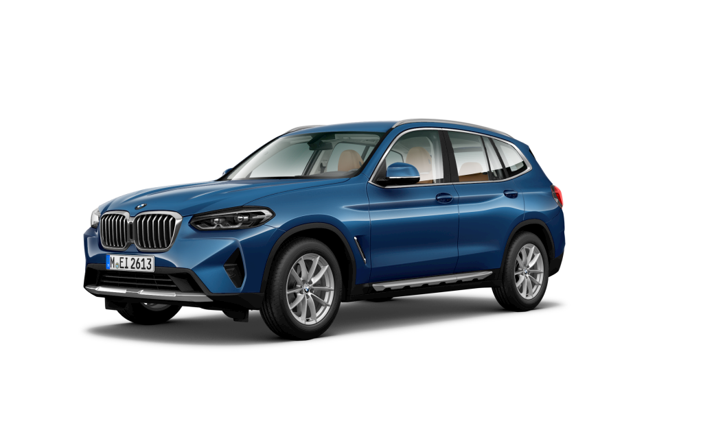 Автомобиль BMW X3 III (G01) [рестайлинг] 2.0d AT 4WD (190 л.с.) M Sport Синий  