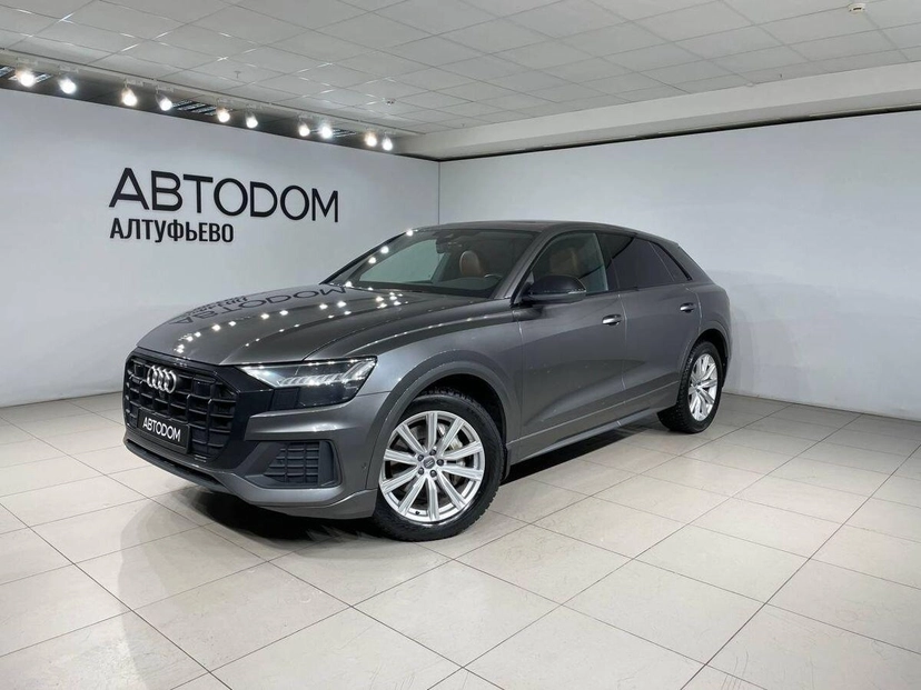 Автомобиль Audi Q8 I поколение 3.0d AT 4WD (249 л.с.) Design Серый 2019 с пробегом 157 435 км