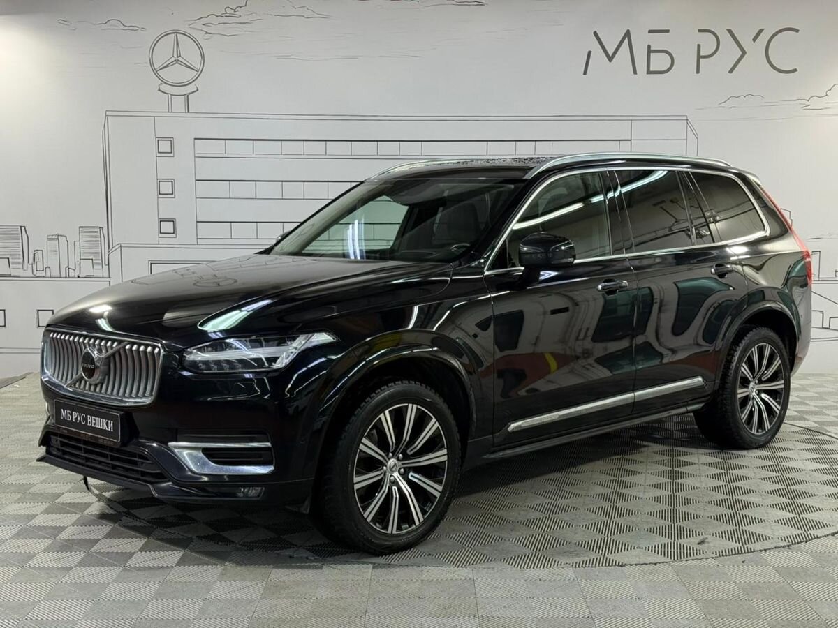 Volvo XC90 II [рестайлинг] 2.0d AT 4WD (5 мест) (235 л.с.) Inscription (MY20) Чёрный 2019 с пробегом 138 000 км