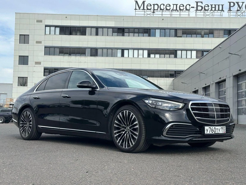 Mercedes-Benz S-Класс VII поколение (W223) 350 2.9d AT 4Matic (249 л.с.) Business Чёрный 2021 с пробегом 35 539 км
