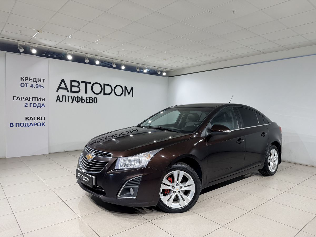 Chevrolet Cruze I (J300) [рестайлинг] 1.4 AT (140 л.с.) LTZ Коричневый 2014 с пробегом 147 000 км