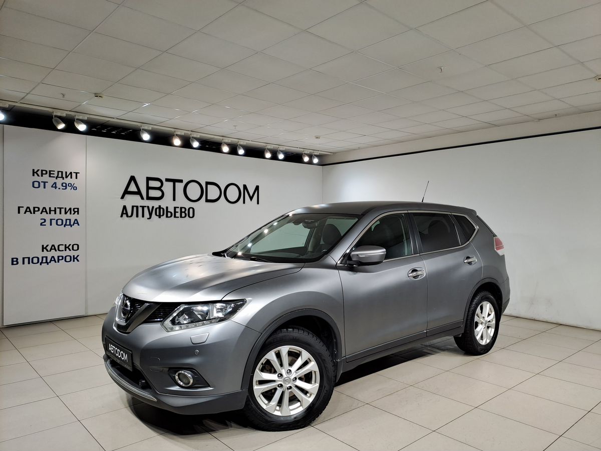 Автомобиль Nissan X-Trail III поколение (T32) 2.5 CVT 4WD (171 л.с.) SE Серый 2015 с пробегом 235 000 км