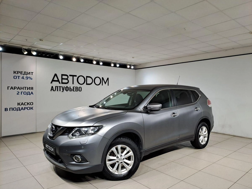 Автомобиль Nissan X-Trail III поколение (T32) 2.5 CVT 4WD (171 л.с.) SE Серый 2015 с пробегом 235 000 км