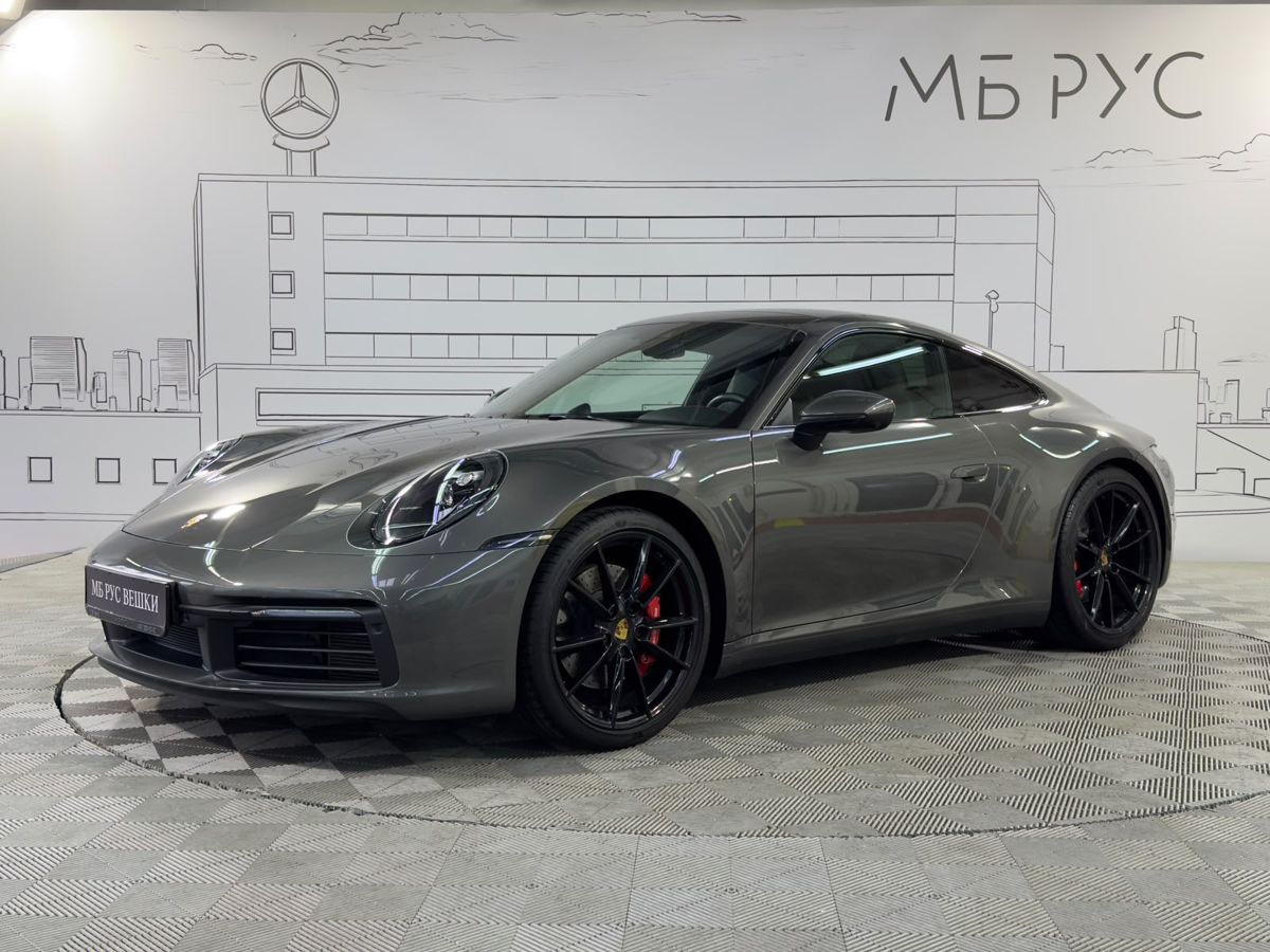 Porsche 911 VIII поколение (992) Carrera 4S 3.0 AMT 4WD (450 л.с.) Carrera 4S Серый 2020 с пробегом 13 897 км