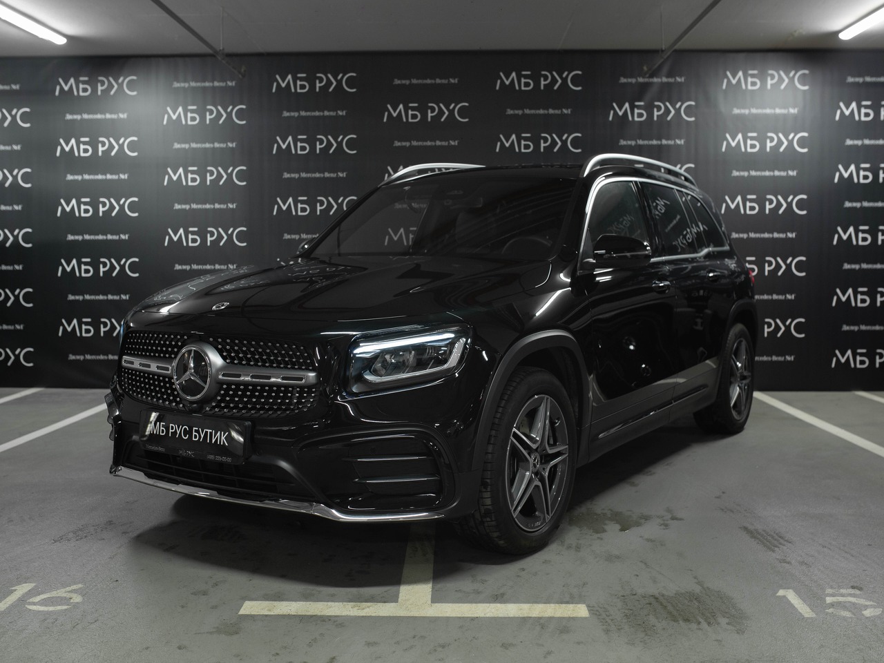 Mercedes-Benz GLB I (X247) [рестайлинг] 250 2.0 AMT 4Matic (224 л.с.) Base Чёрный 2024 