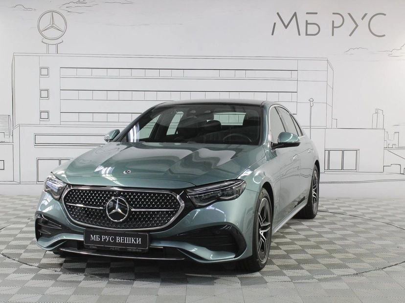 Автомобиль Mercedes-Benz E-Класс VI поколение (W214/S214) 2.0 AT 4Matic (258 л.с.) AMG Line Зелёный 2025