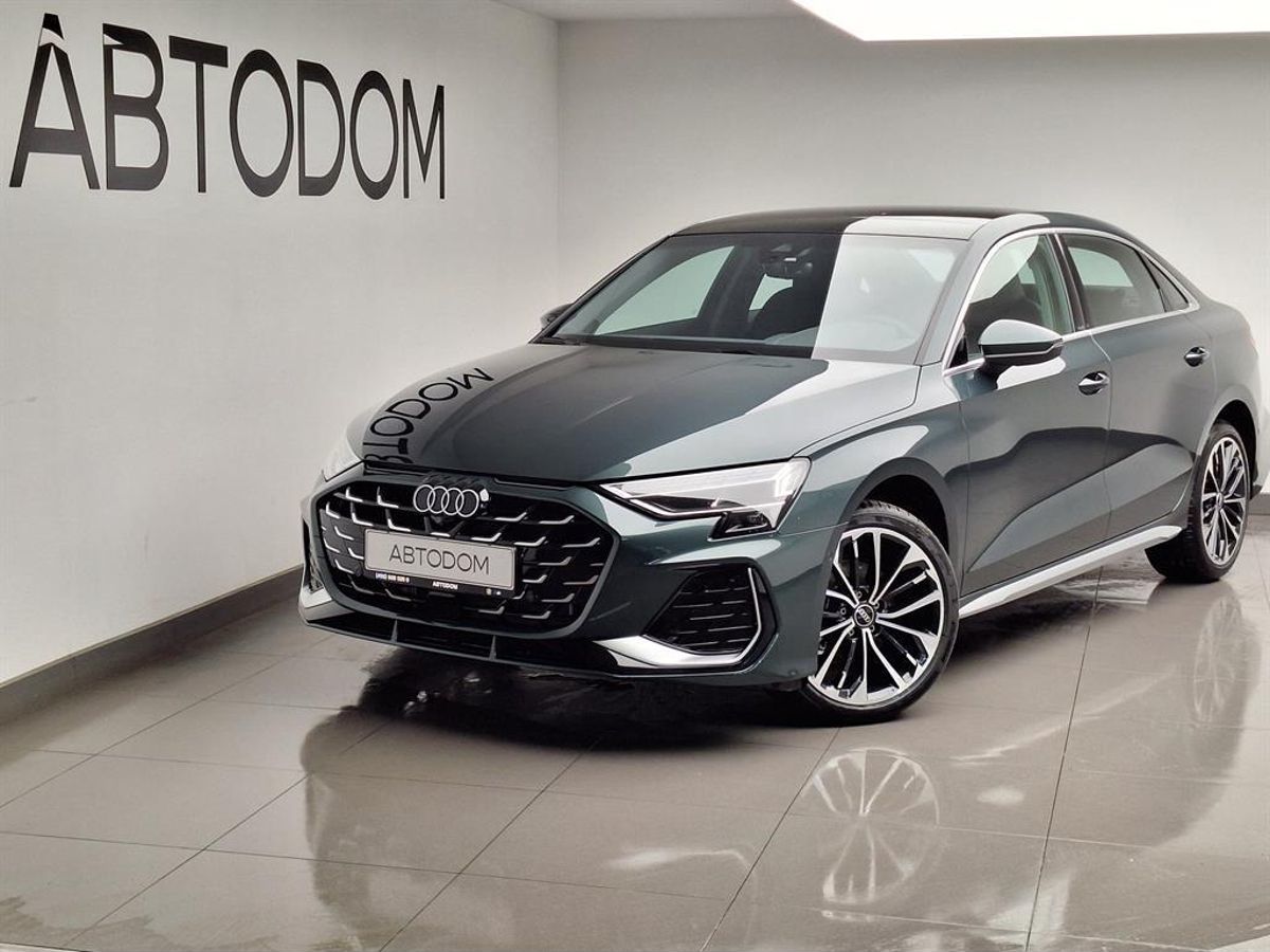 Автомобиль Audi A3 IV (8Y) [рестайлинг] 1.5 AMT (160 л.с.) Enjoyment Зелёный 2025 