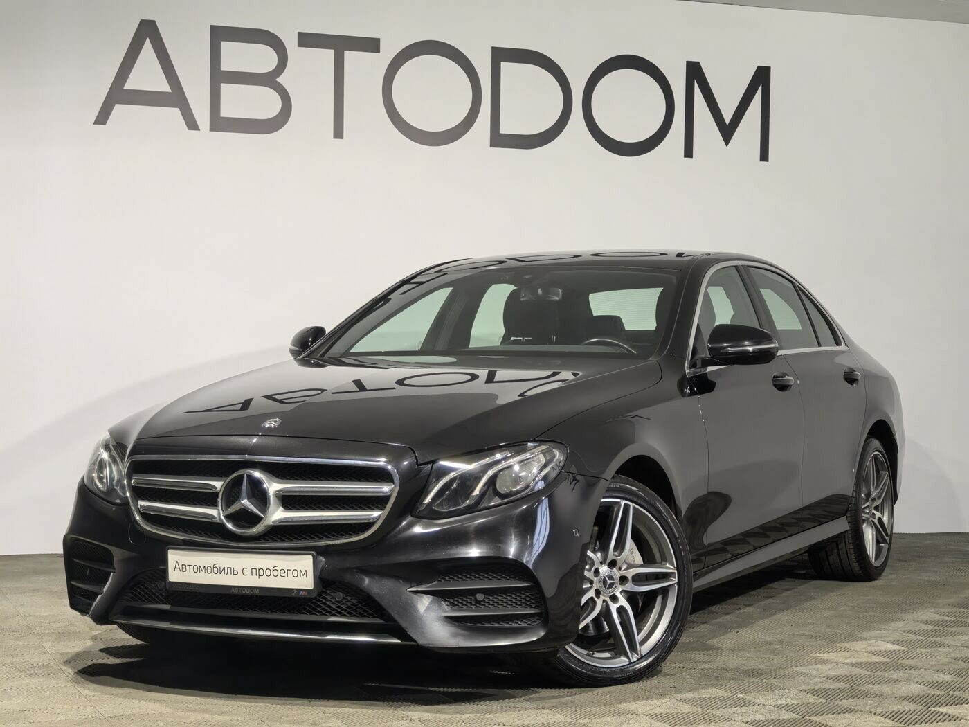 Автомобиль Mercedes-Benz E-Класс V поколение (W213/S213/C238) 220 2.0d AT 4Matic (194 л.с.) Sport Чёрный 2019 с пробегом 99 495 км