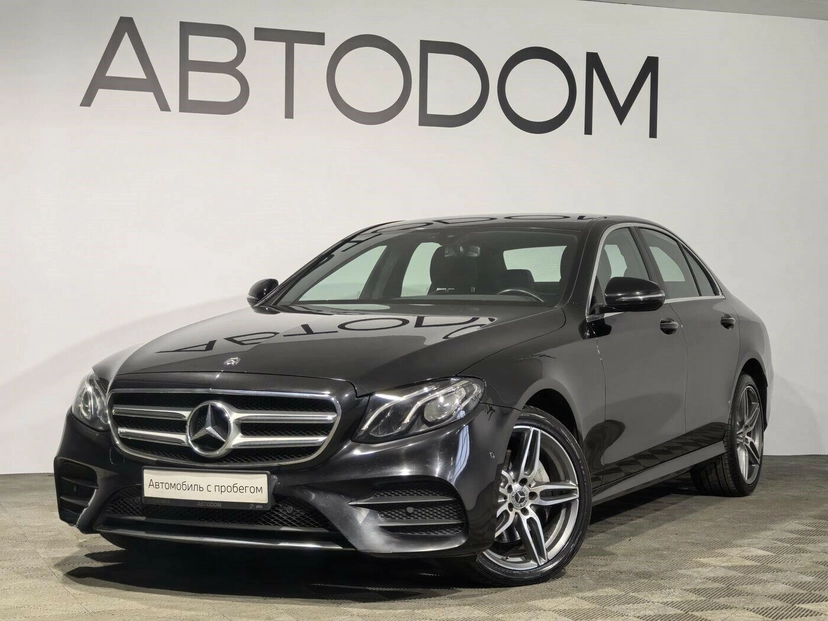Автомобиль Mercedes-Benz E-Класс V поколение (W213/S213/C238) 220 2.0d AT 4Matic (194 л.с.) Sport Чёрный 2019 с пробегом 99 495 км