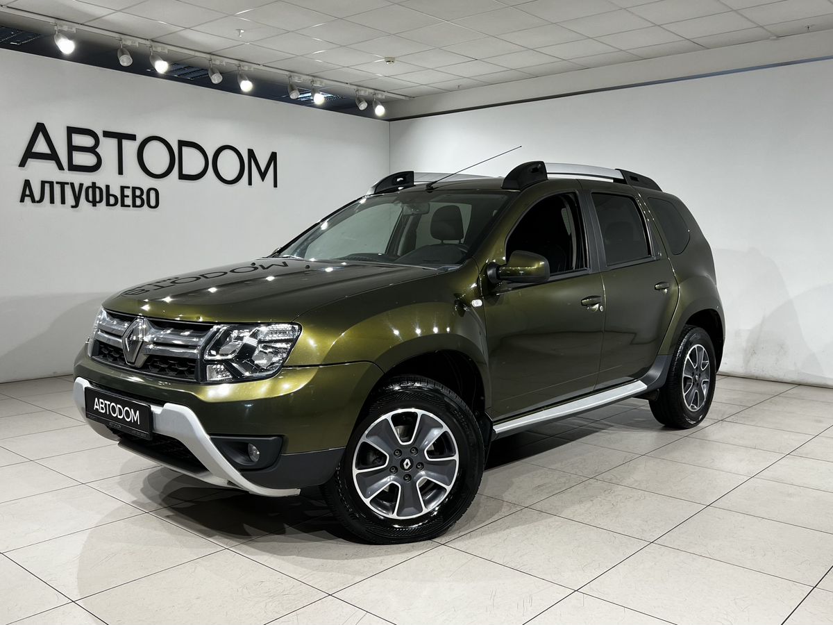 Renault Duster I [рестайлинг] 2.0 AT 4WD (143 л.с.) Privilege Зелёный 2019 с пробегом 75 790 км