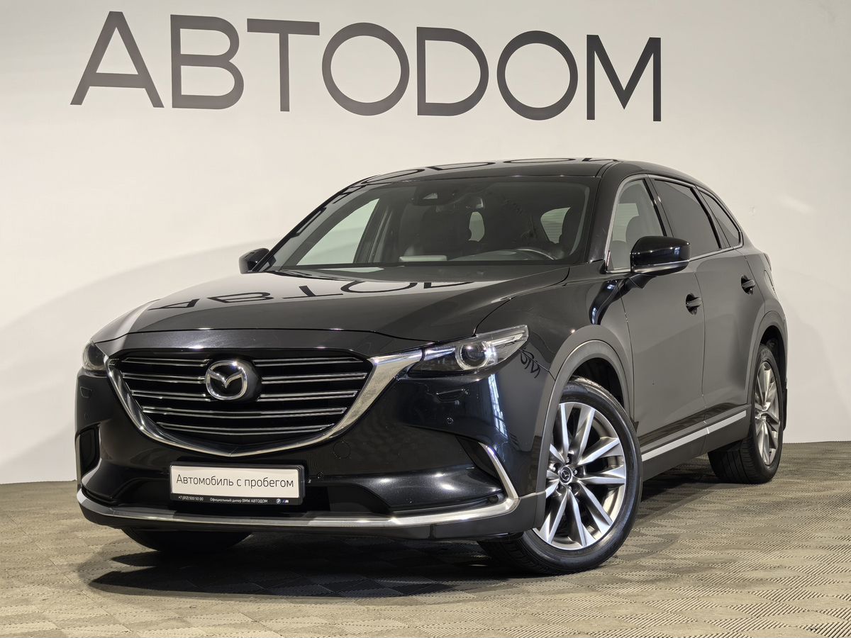 Mazda CX-9 II поколение 2.5 AT 4WD (231 л.с.) Executive Чёрный 2018 с пробегом 78 958 км