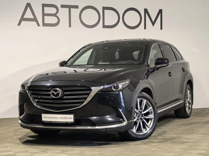 Mazda CX-9 II поколение 2.5 AT 4WD (231 л.с.) Executive Чёрный 2018 с пробегом 78 958 км