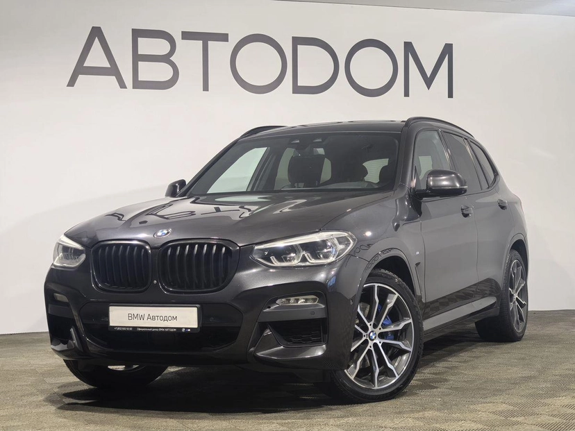Автомобиль BMW X3 III поколение (G01) 3.0d AT 4WD (265 л.с.) Base Чёрный 2019 с пробегом 129 000 км