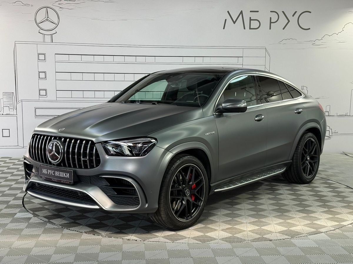 Автомобиль Mercedes-Benz GLE coupe AMG II поколение (C167) 63 AMG 4.0 AT 4Matic (612 л.с.) AMG Серый 2021 с пробегом 18 334 км
