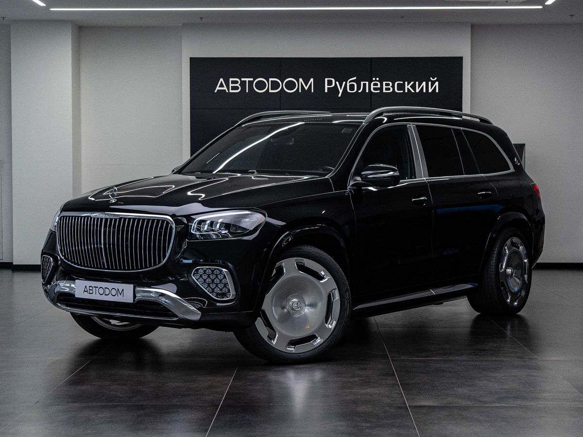 Автомобиль Mercedes-Benz Maybach GLS I [рестайлинг] 4.0 AT 4Matic (557 л.с.) Base Чёрный 2024 с пробегом 60 км