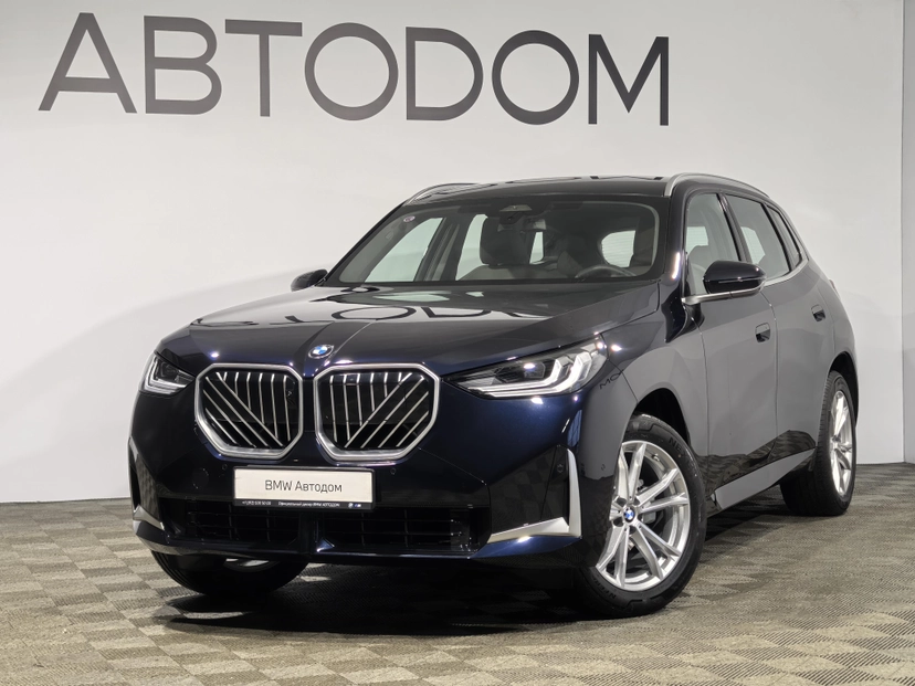 Автомобиль BMW X3 IV поколение (G45/G48) 2.0 AT 4WD (190 л.с.) xDrive25Li Чёрный 2025