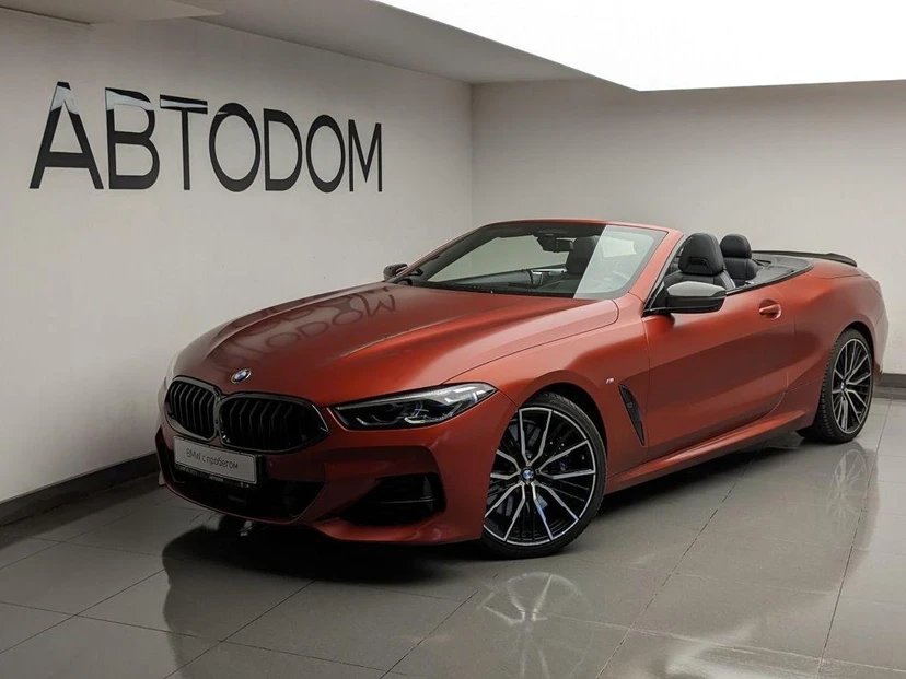 BMW 8 серии II поколение (G14/G15/G16) 840 3.0 AT (340 л.с.) Base Оранжевый 2022 с пробегом 40 042 км