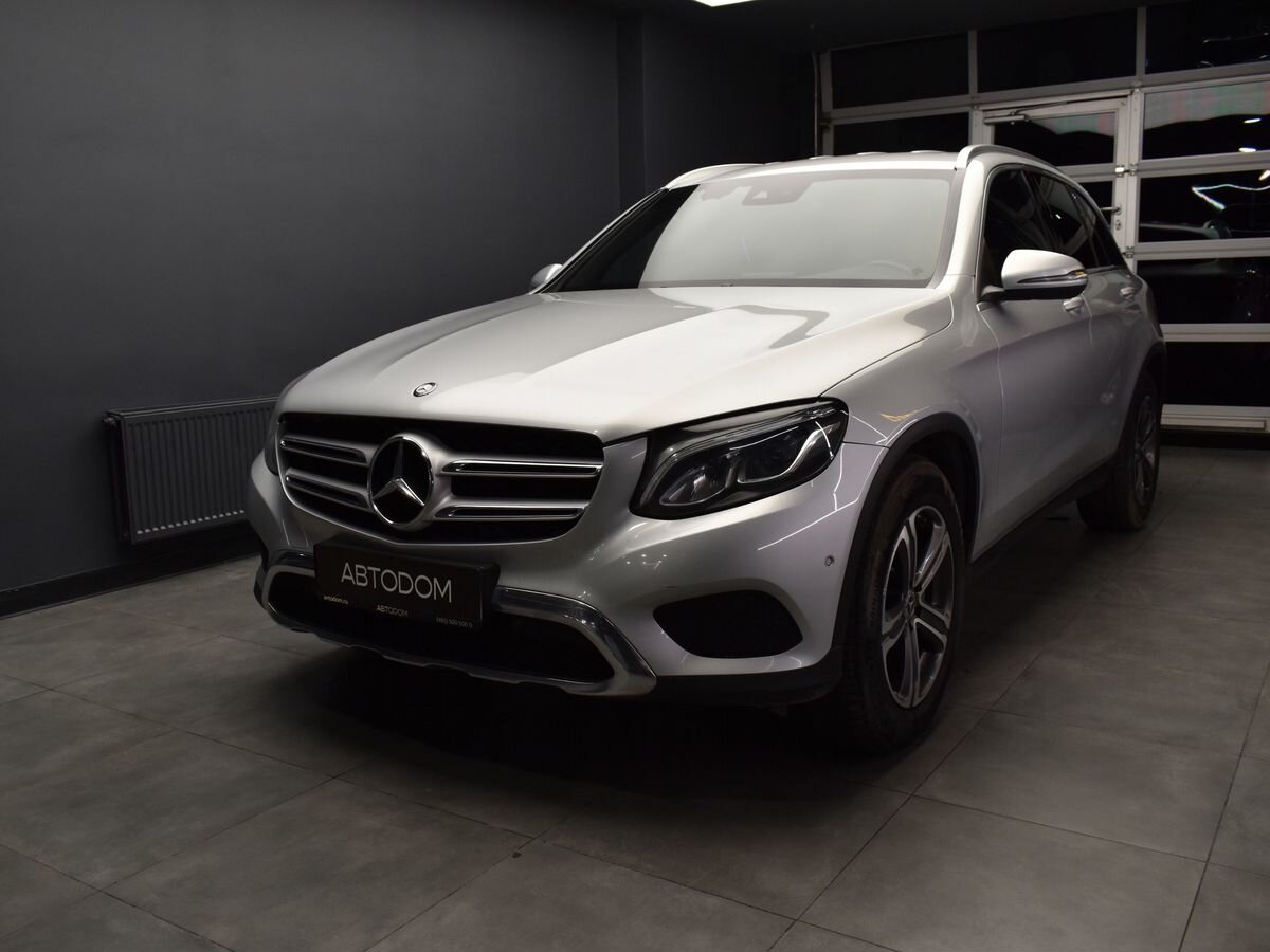 Mercedes-Benz GLC I поколение (X253) 220 2.1d AT 4Matic (170 л.с.) Особая серия Серебристый 2017 с пробегом 140 000 км