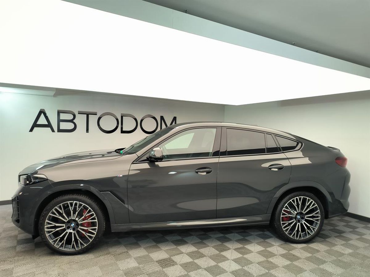 Автомобиль BMW X6 III (G06) [рестайлинг] 3.0d AT 4WD (340 л.с.) M Sport Серый 2025 